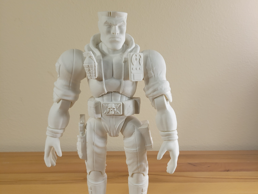 Major Chip Hazard Leader of the Commando Elite 