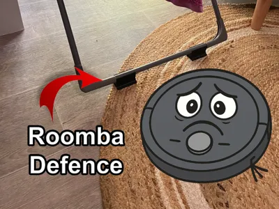 Drying Rack Legs (Roomba Defence)