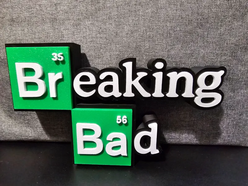 Breaking Bad 3D Logo