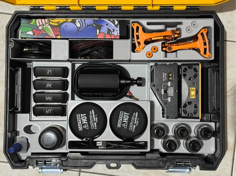 Dewalt TStak TopBox Gridfinity Inserts for RCTools