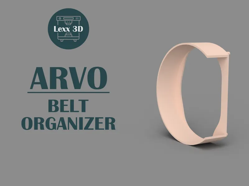 Arvo – Belt Organizer for Closet