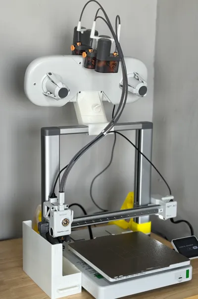 AMS Top Mount (Filament-Saving Version) For A1 Printer Z-Axis Support