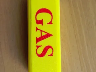 Clip für Gasleitung