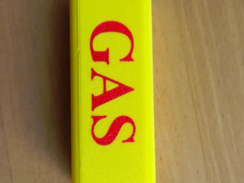 Clip für Gasleitung