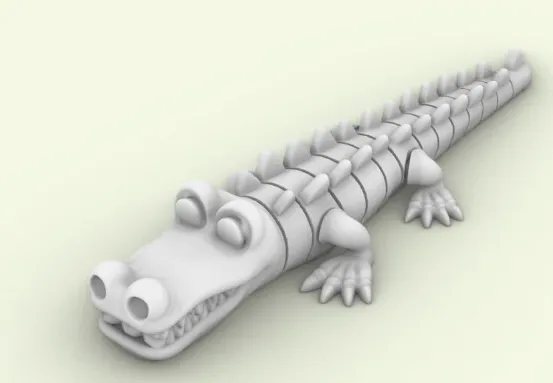 Cocodrilo articulado