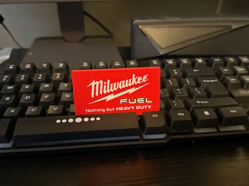 Milwaukee Tool Box Decal