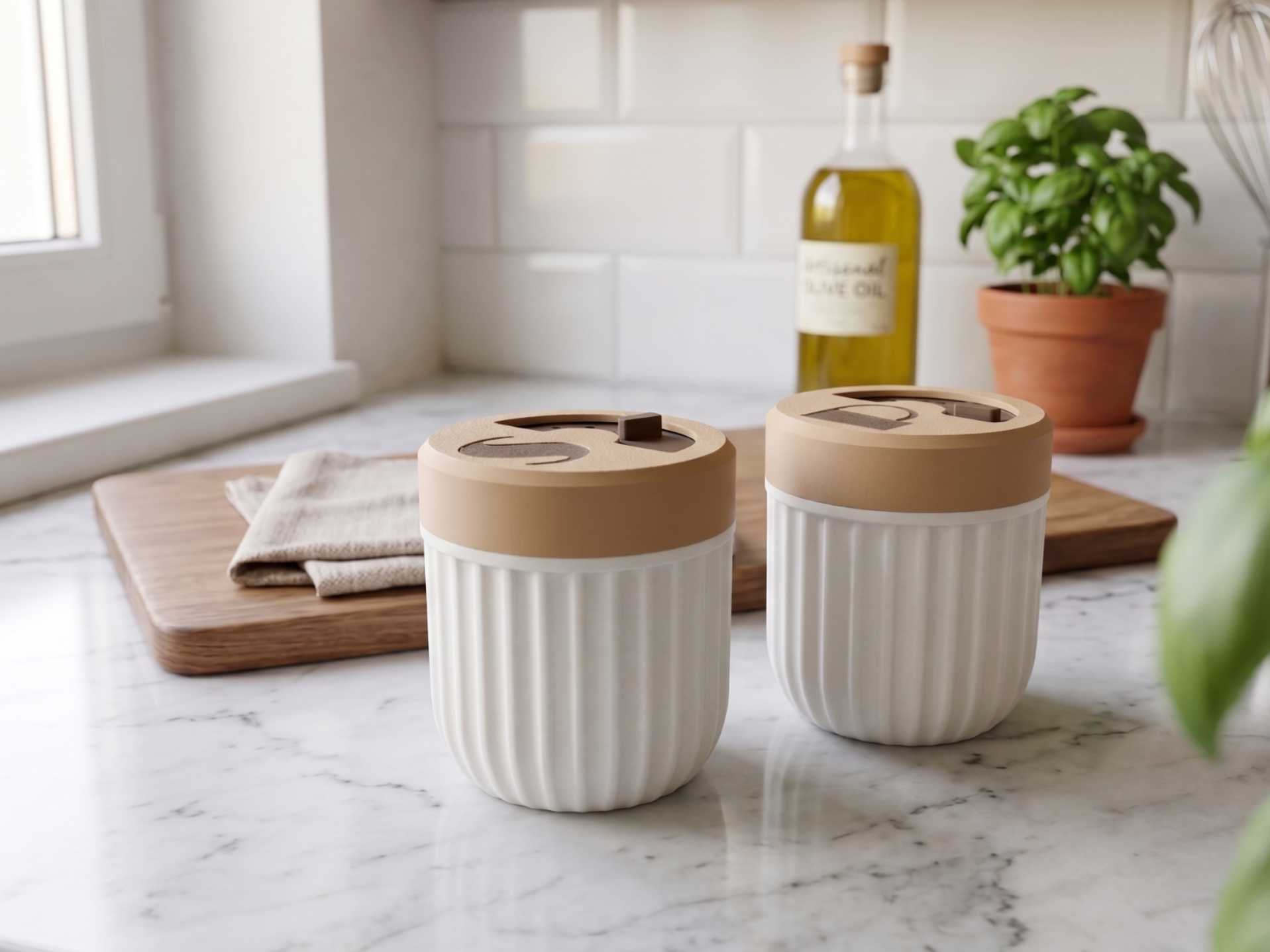 Salt and pepper shaker, with regulation, spice