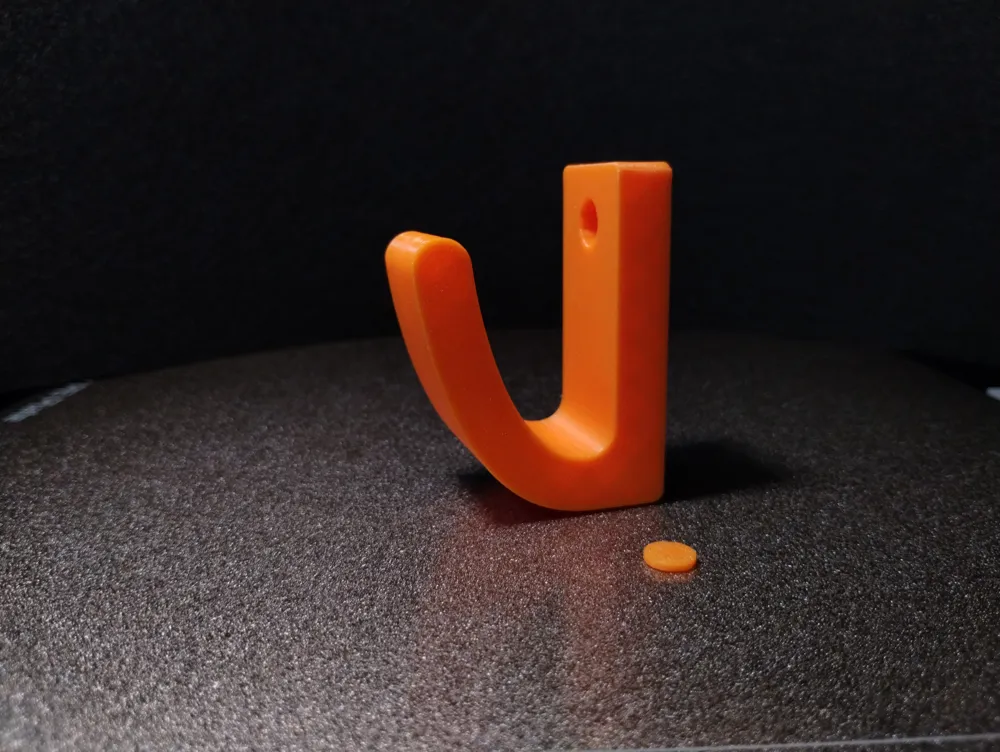 Simple and modern hook with hidden screw by iLab 3D MakerWorld ...