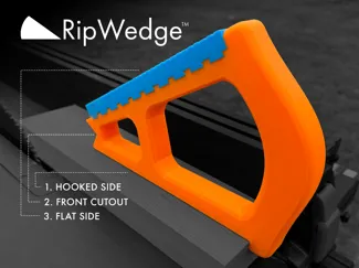 RIPWEDGE - Modular, Three-in-One Push Block/Stick