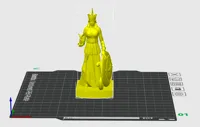 Statue Athéna en armure - Saint Seiya — photo 3