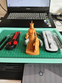 Statue Athéna en armure - Saint Seiya — photo 4