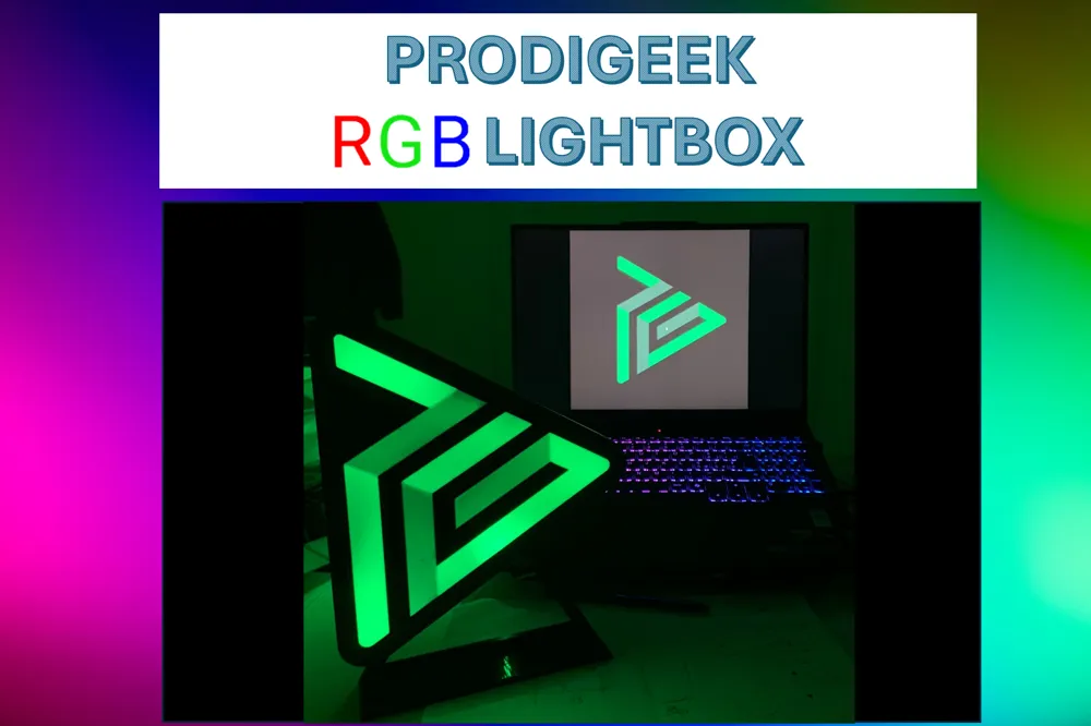 Prodigeek RGB Lightbox - Lampada by DesmoMito - MakerWorld
