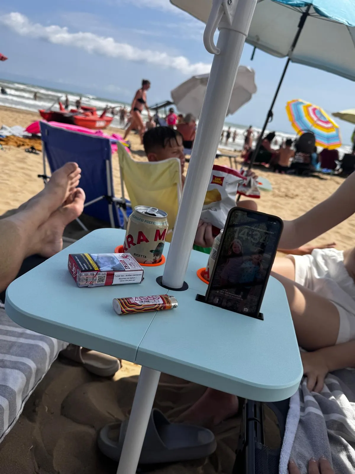 Tablet für Strandschirm/Sonnenschirm 350mm x 350mm view 2