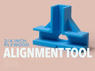 3/4 inch Plywood Alignment Tool