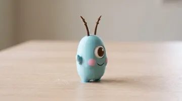 Figura decorativa: Plankton chibi toy — vista de referencia 4