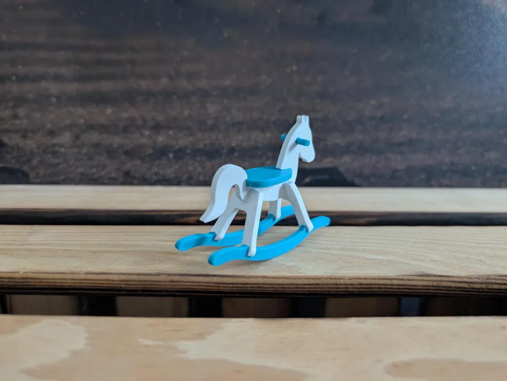 Rocking Horse - Free 3D Print Model - MakerWorld