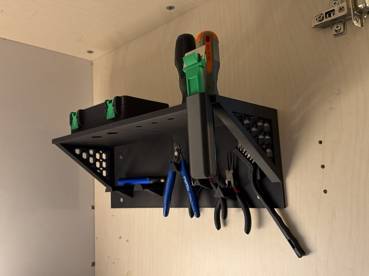 printer tool shelf 3D model