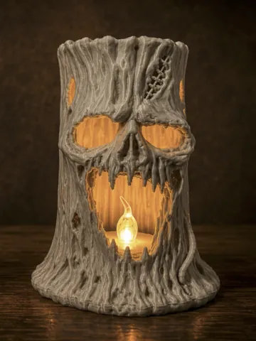 Accesorio de iluminación decorativa: Halloween Zombie Tree - LED Tea Light — vista de referencia 2