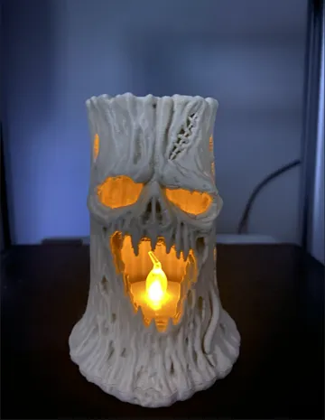 Accesorio de iluminación decorativa: Halloween Zombie Tree - LED Tea Light — vista de referencia 3