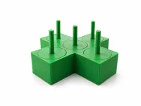 0.2mm layer, 2 walls, 15% infill Bigger V1 (recommended)