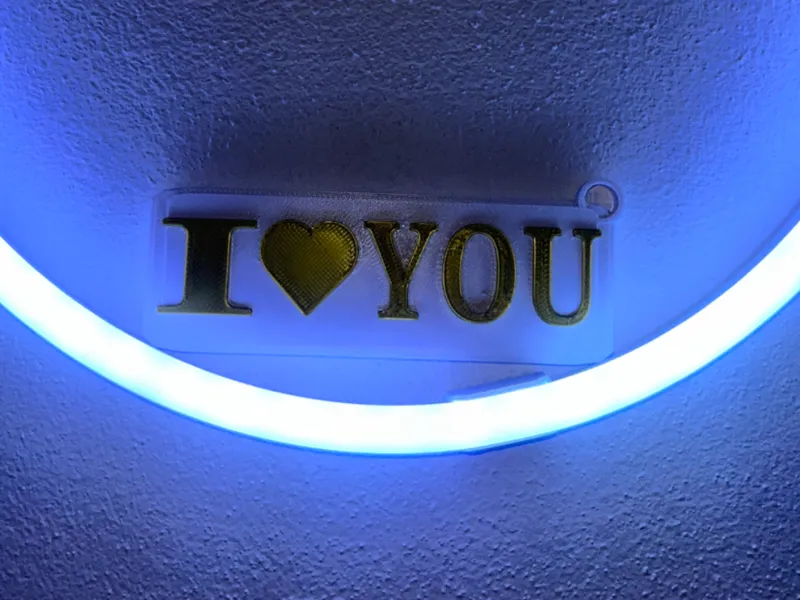 I love You - Keychain