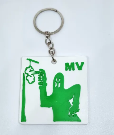 Chaveiro MANCHA VERDE Pixando view 3
