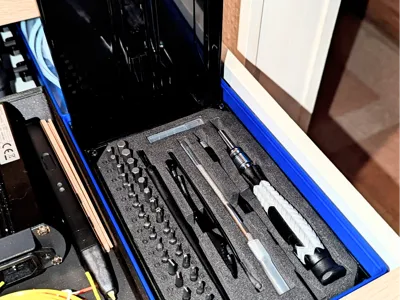 Gridfinity Creality Precision Screndriver Holder