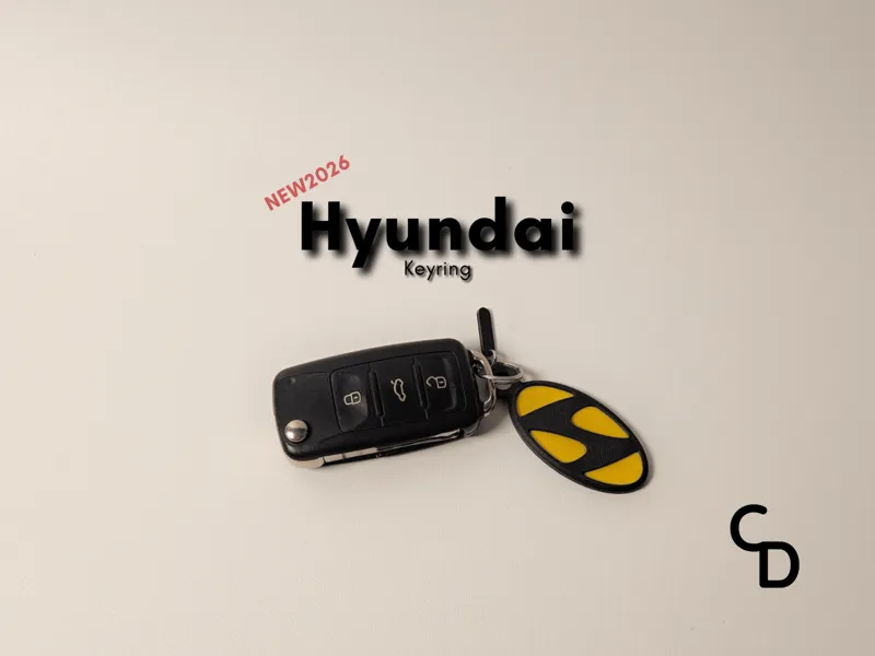 Keychain hyundai