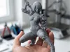 0.08mm layer, 2 walls, 15% infill, split parts