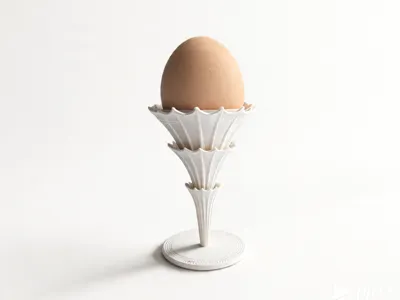 Torch - Held Egg Stand