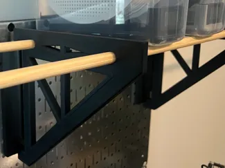 Inverted Filament Rack Remix Wall Control 0.5" rod