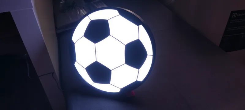 Soccer Ball  Lightbox