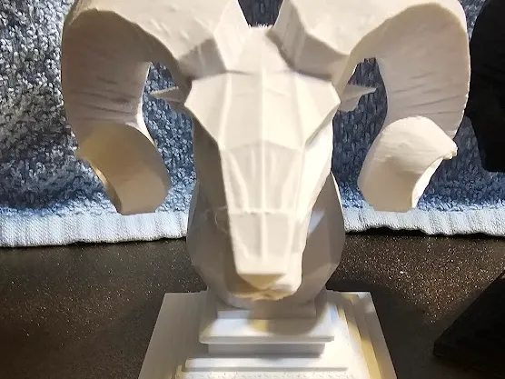 geometrical ram head