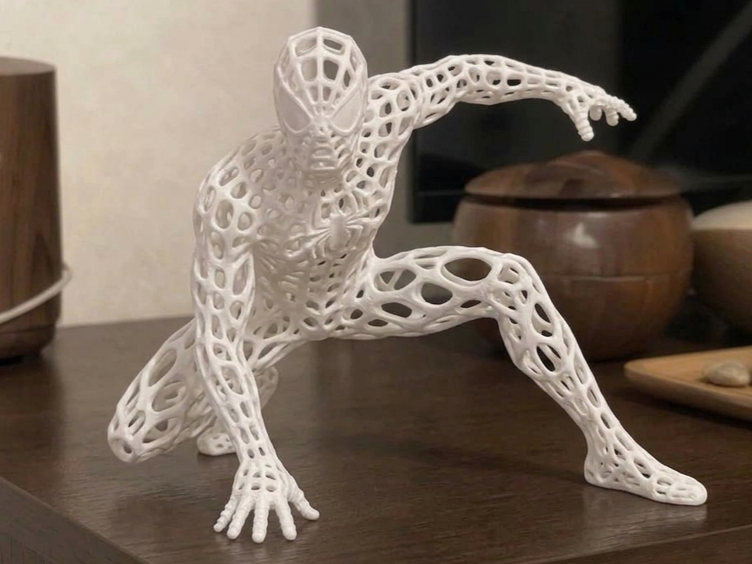 Spider-Man Voronoi Ultra Dettagliato 3D model