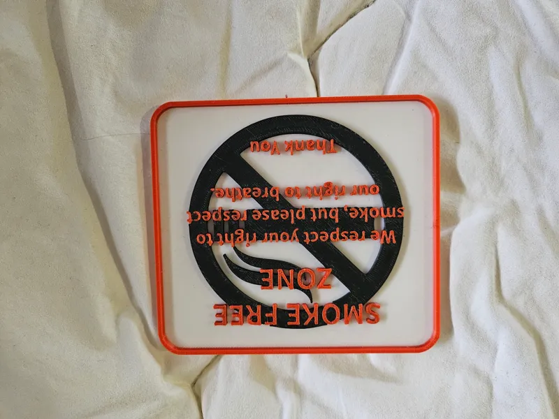 No Smoking Sign