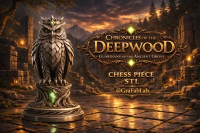 Deepwood "King" - chess piece