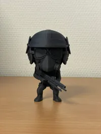 PLA mit PETG zwischen den Stützen