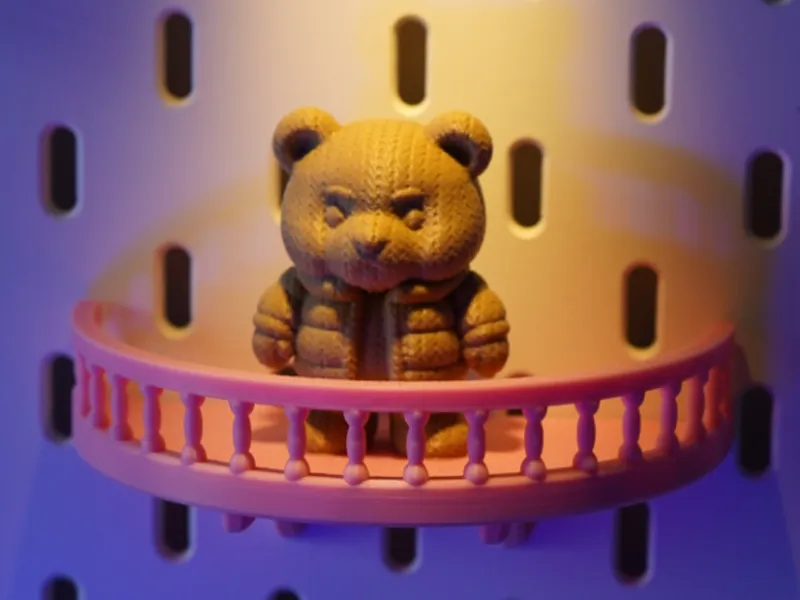 Mini Semi-Circular Balcony For Ikea Skadis