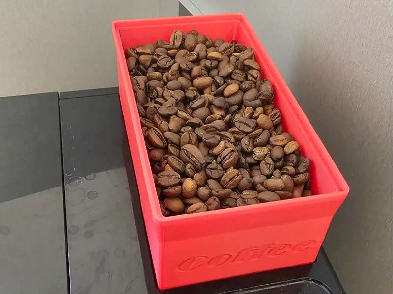 Coffee bean collector for Melitta solo