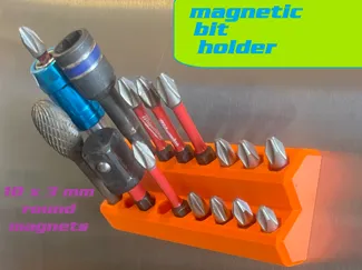 mini magnetic bit organiser