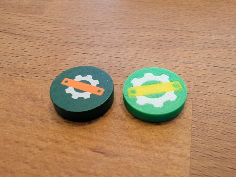 Quicksand (the board game) Block Marker AMS