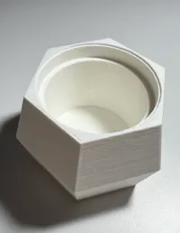 Cache-pot hexagonal pour pot de 6 cm — photo 3