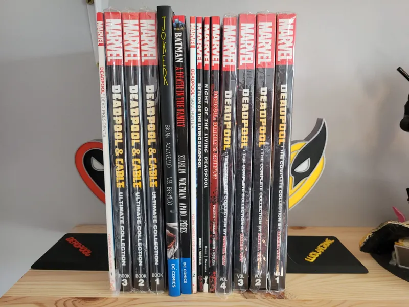Deadpool and Wolverine Bookends - No AMS Required
