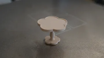 Figura decorativa: Dollhouse miniature model - Cake stand #28 — vista de referencia 2