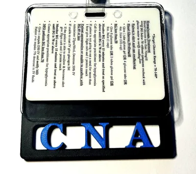 CNA ID/Badge decoration