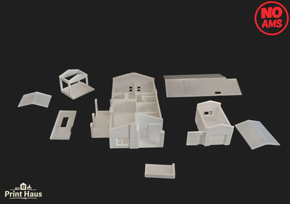 Modular House - Free 3D Print Model - MakerWorld