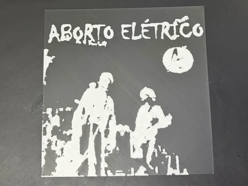 Album Cover "Aborto Eletrico" - HUEFORGE like