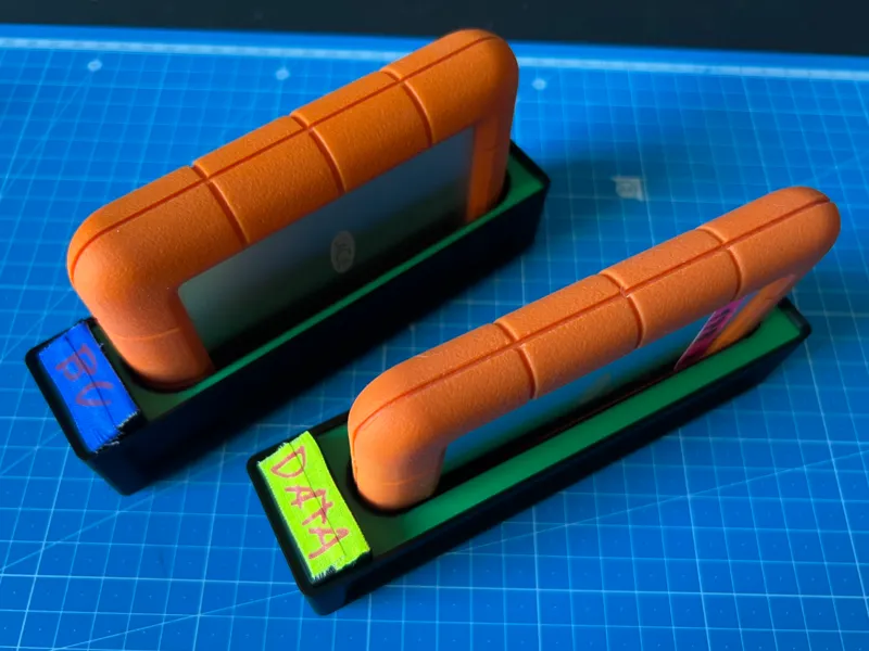 LaCie Rugged and Mini Gridfinity V2