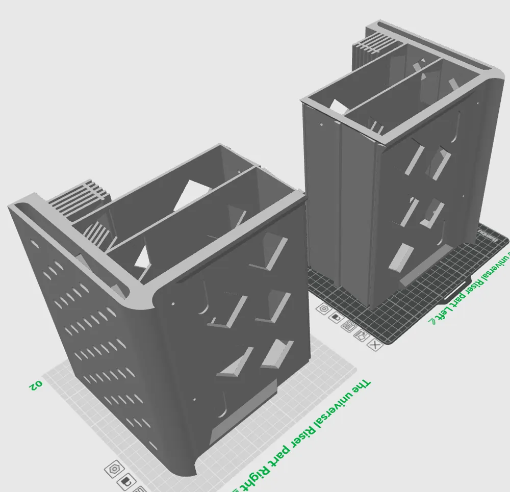 Model Riser Naik Universal Anycubic ACE Pro Riser with Skadis Board - Free 3D Print ...