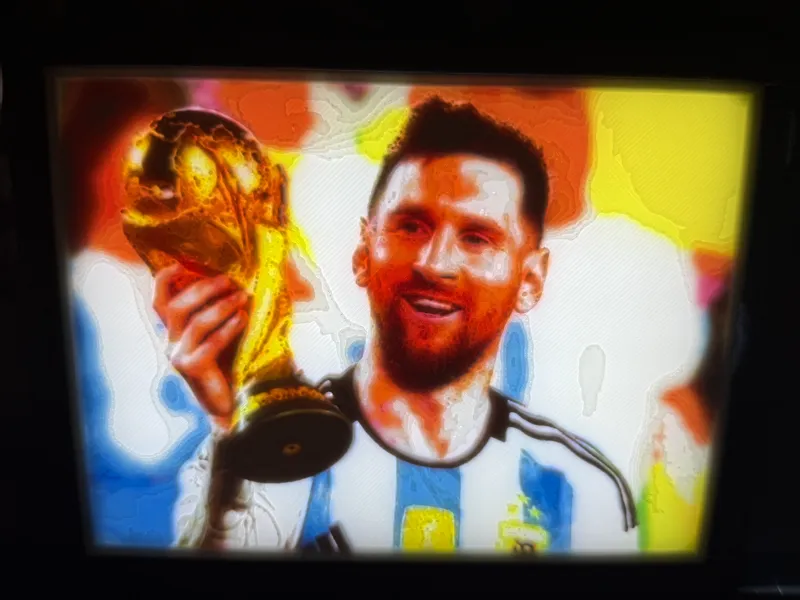 MESSI World Cup Lithophane